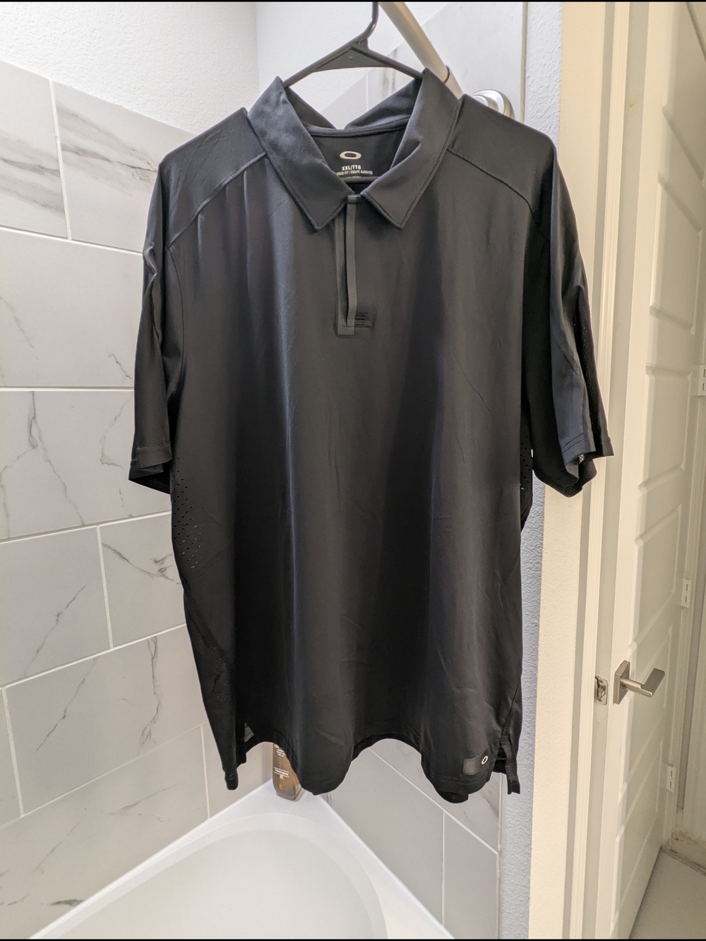 Oakley Men's Black Performance Polo Shirt
